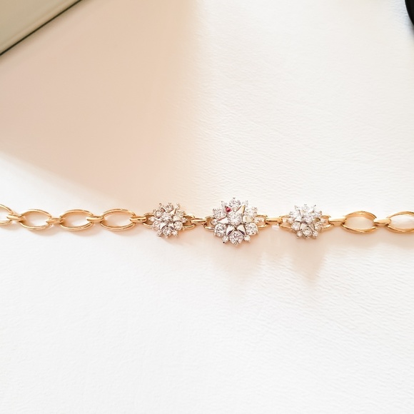 Fashion jewelry 18k gold plated bracelet - Picture 3 of 4